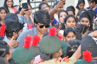 Manasuku Nachindi Movie Team at Kasturba Gandhi College